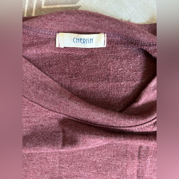 Cherish Drawstring Sweatshirt Dress - Picture 3 of 3